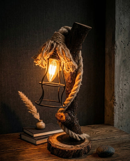 Driftwood Branch Table Lamp