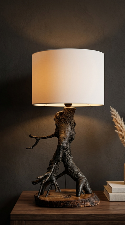 Driftwood Root Table Lamp