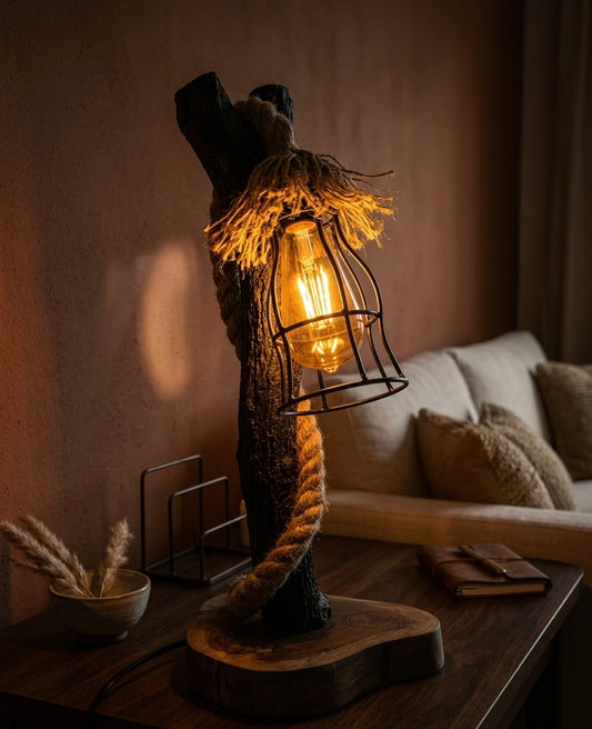 Driftwood Branch Table Lamp